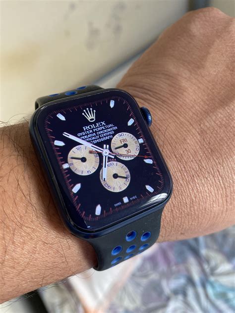 wearing rolex and apple watch|apple watch rolex edition.